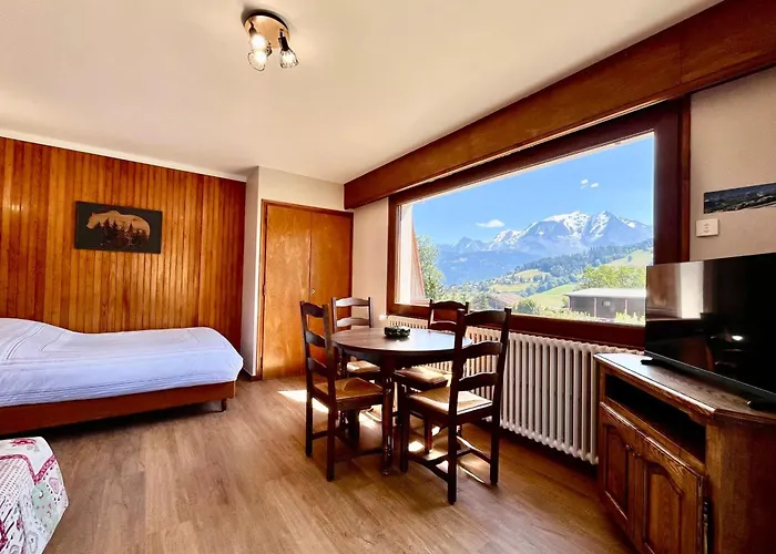 Le Nid Etoile - Mountain View Apartment Combloux